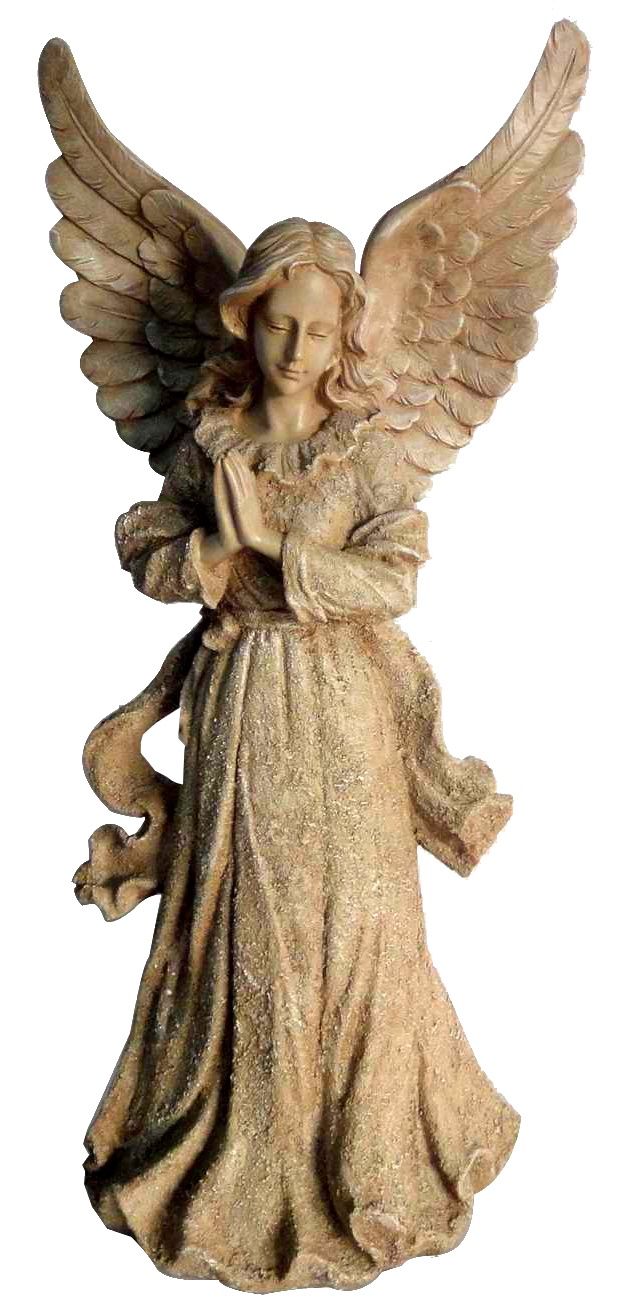77876WS - ANGEL STANDING  W/WINGS UP / 27.25&quot; H