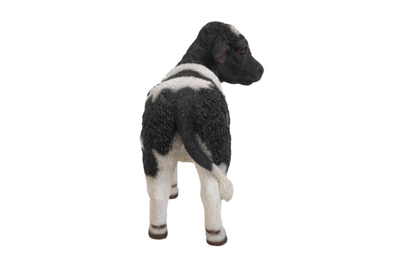 87737 - COW STANDING BLACK/WHITE / 7" H