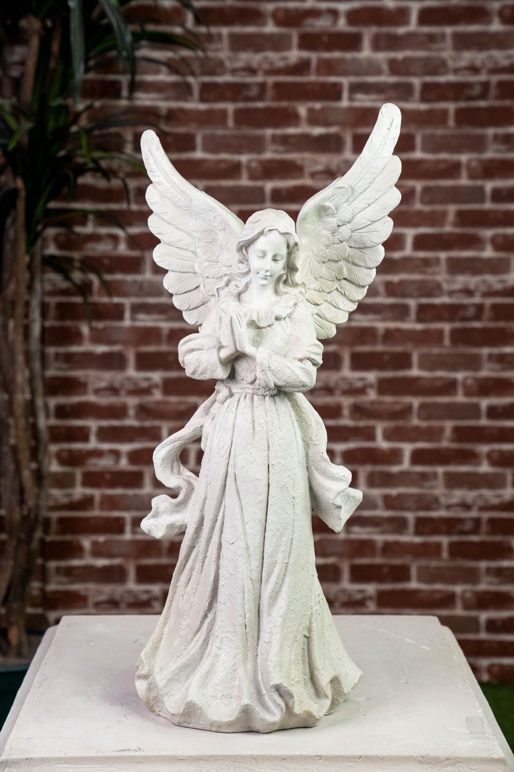 77841WT - ANGEL STANDING  W/WINGS UP / 27&quot; H