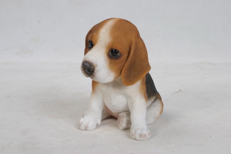 87771-G - BEAGLE PUPPY / 6" H