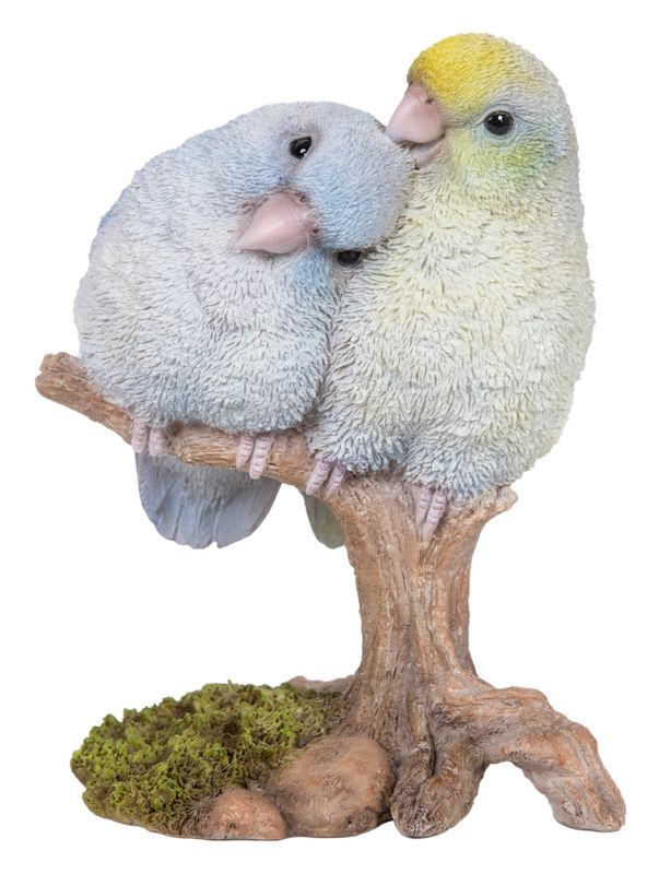 87758-H - PACIFIC PARROT COUPLE ON BRANCH / 5.63&quot; H