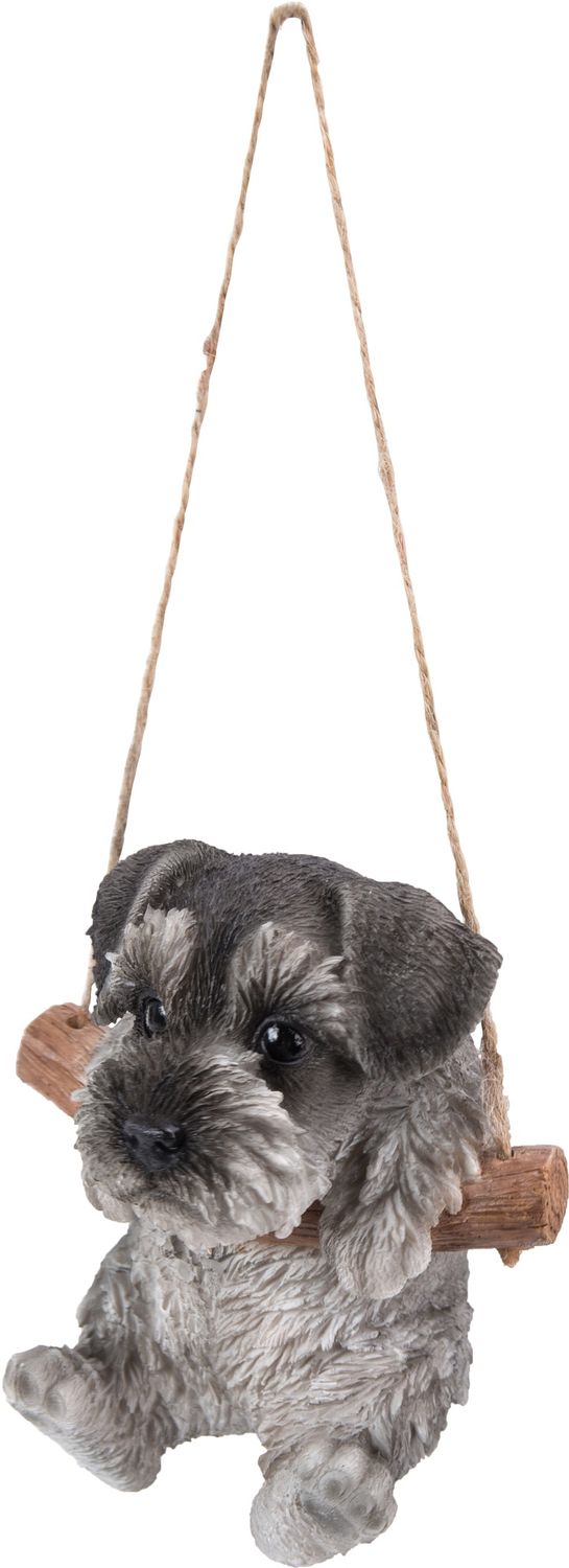 87704-J - SCHNAUZER PUPPY HANGING / 5&quot; H