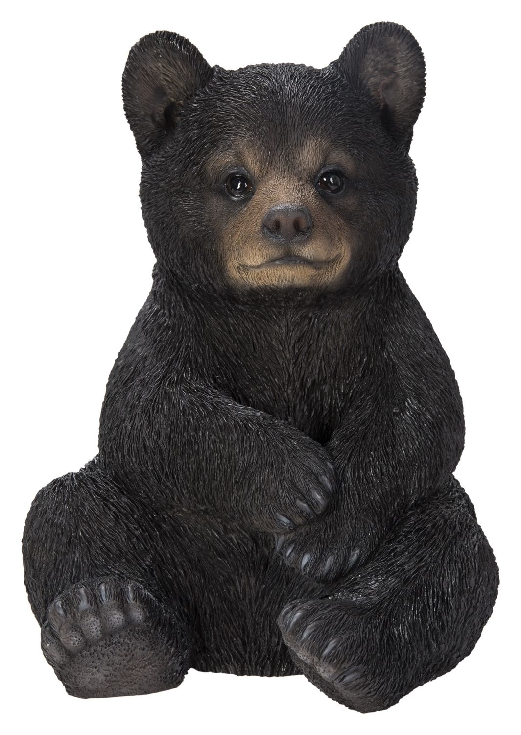 87957-F - SITTING BLACK BEAR CUB / 14.37&quot; H
