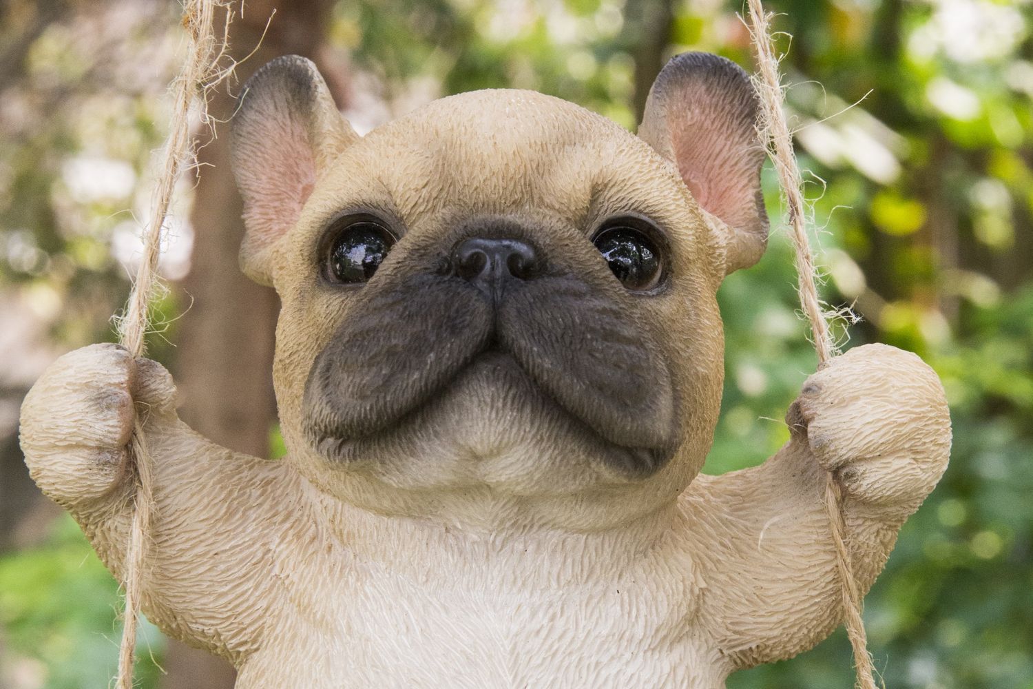 87704-K - FRENCH BULLDOG ON SWING / 5.31&quot; H