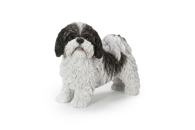 87672-BK - SHIH TZU STANDING / 10.63&quot; H