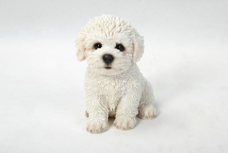 87771-P - BICHON FRISE PUPPY / 6&quot; H
