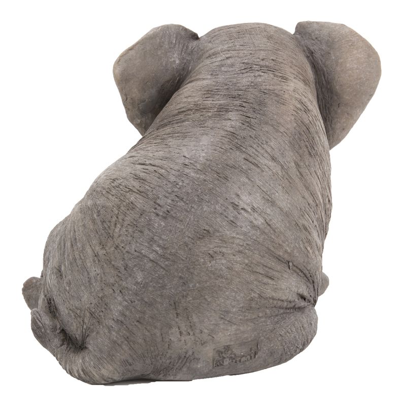87685-D - CHUBBY ELEPHANT SITTING / 4.8" H