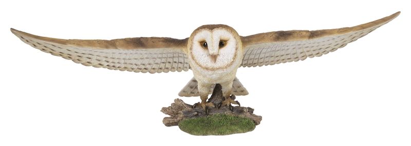 87727-C - BARN OWL FLYING / 9.06&quot; H