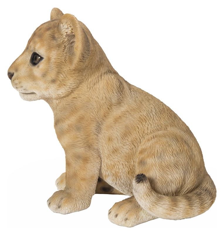 87709-C - LION CUB SITTING / 6" H