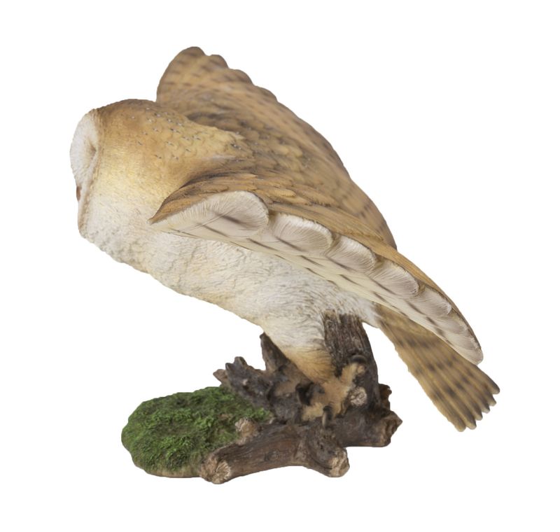 87727-C - BARN OWL FLYING / 9.06" H