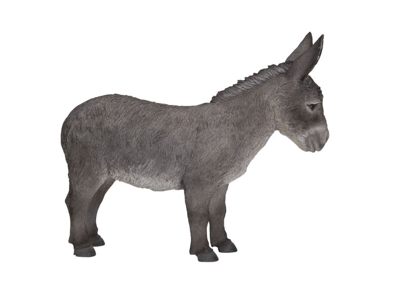 87974-D - DONKEY STANDING / 15.16" H