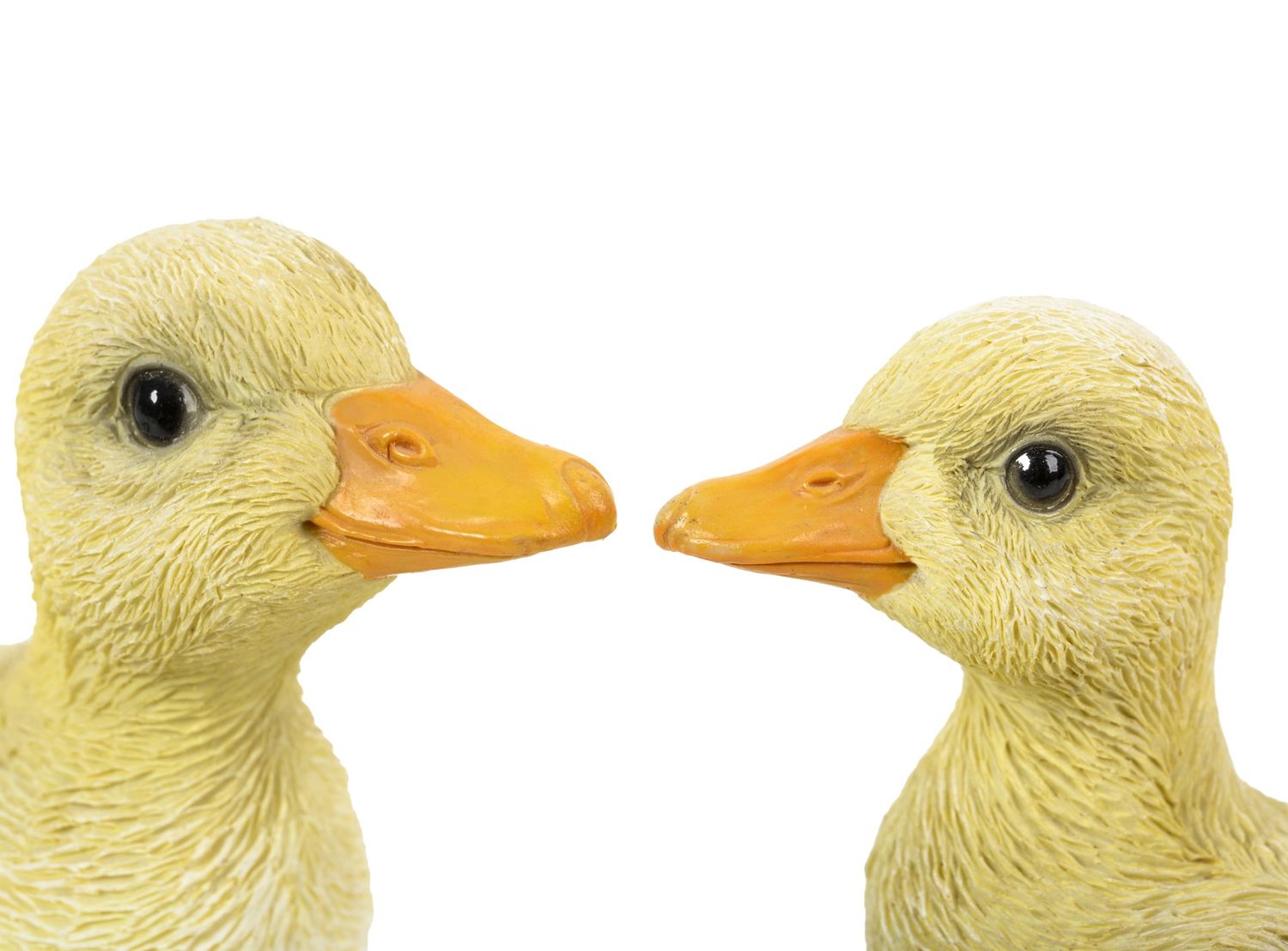 87697-B - DUCKLINGS 2PC SET - ONE W/WINGS OUT - ONE W/WINGS DOWN / 4.53&quot; H