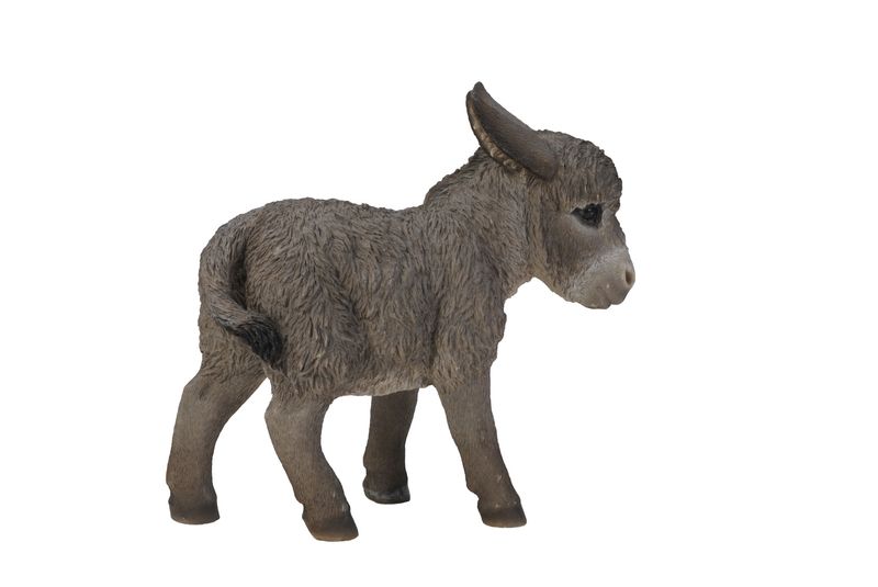 87974-C - DONKEY STANDING LOOKING RIGHT / 12.4" H