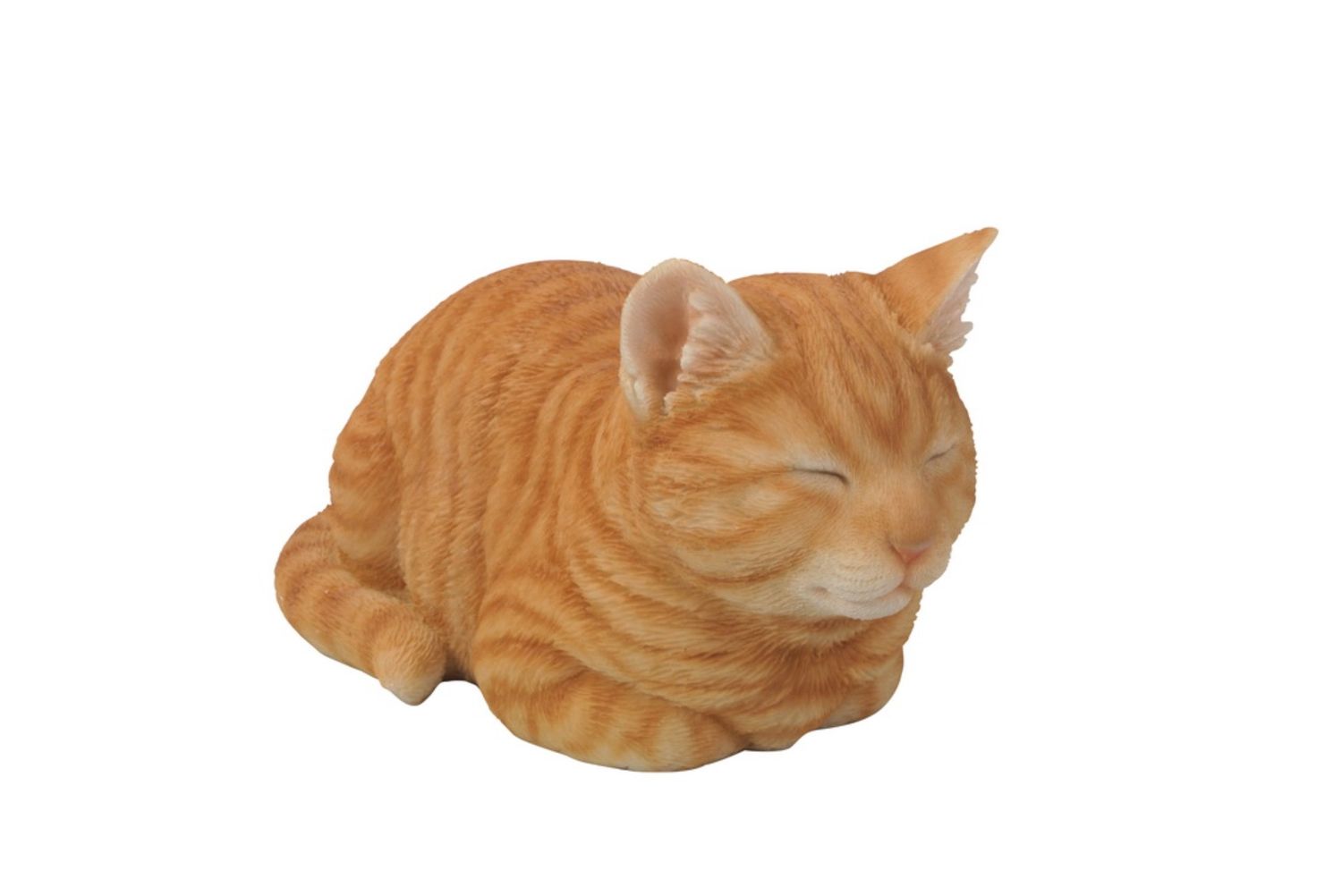 87729-B - CAT SLEEPING - ORANGE TABBY / 5&quot; H