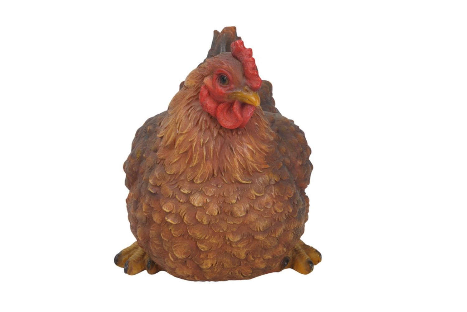 87736-A - HEN SQUATTING / 7.5&quot; H
