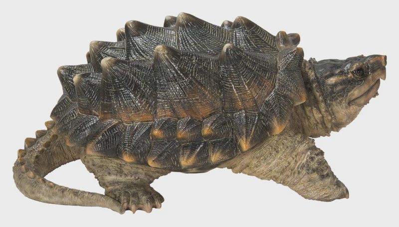 87658 - SNAPPING TURTLE STATUE / 4.84&quot; H