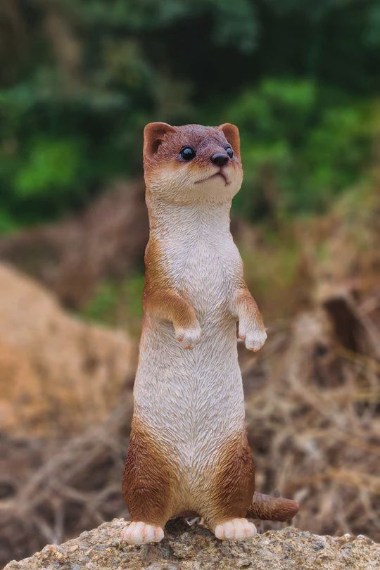 87664 - WEASEL STANDING  / 7.87&quot; H