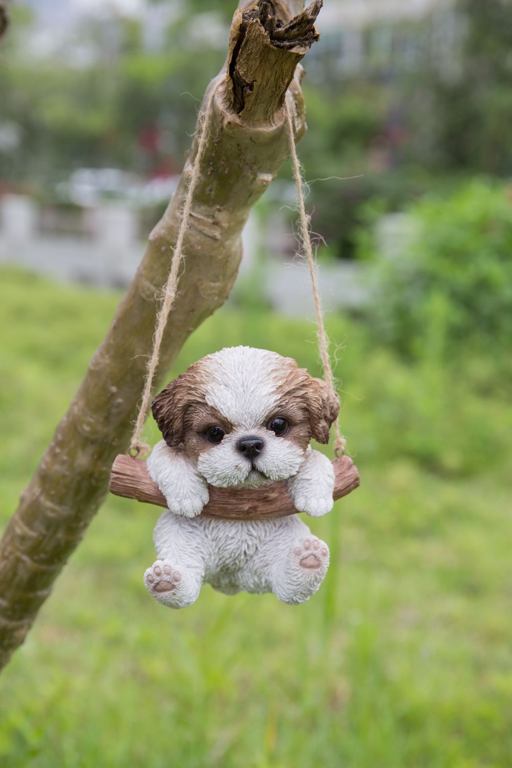 87704-A - SHIH TZU PUPPY HANGING / 5.5&quot; H