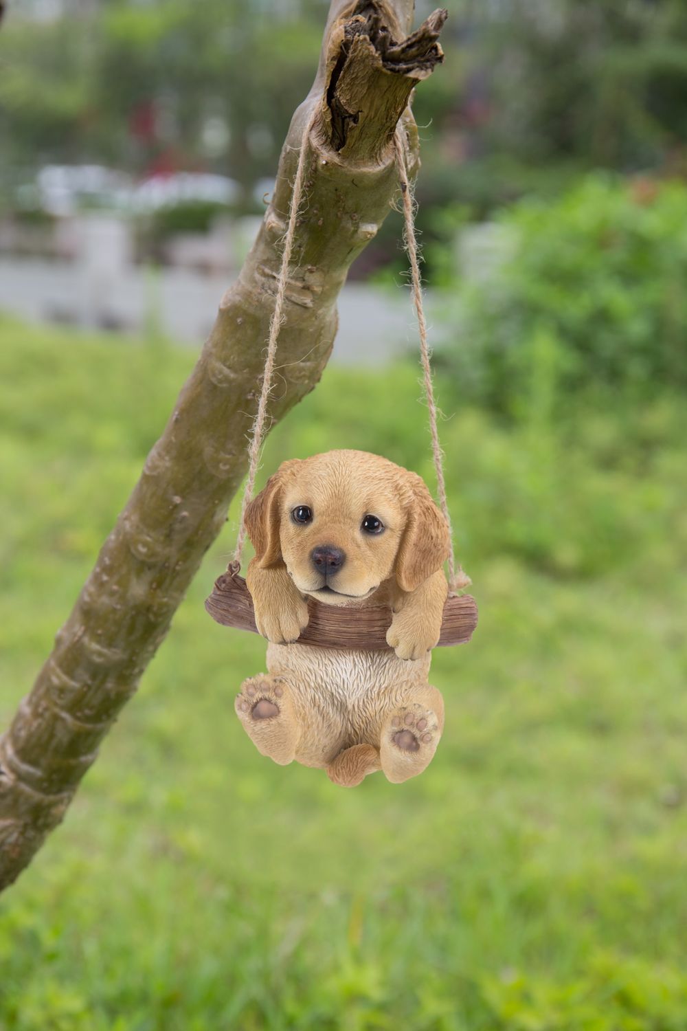 87704-I - GOLDEN RETREIVER PUPPY HANGING / 5.5&quot; H