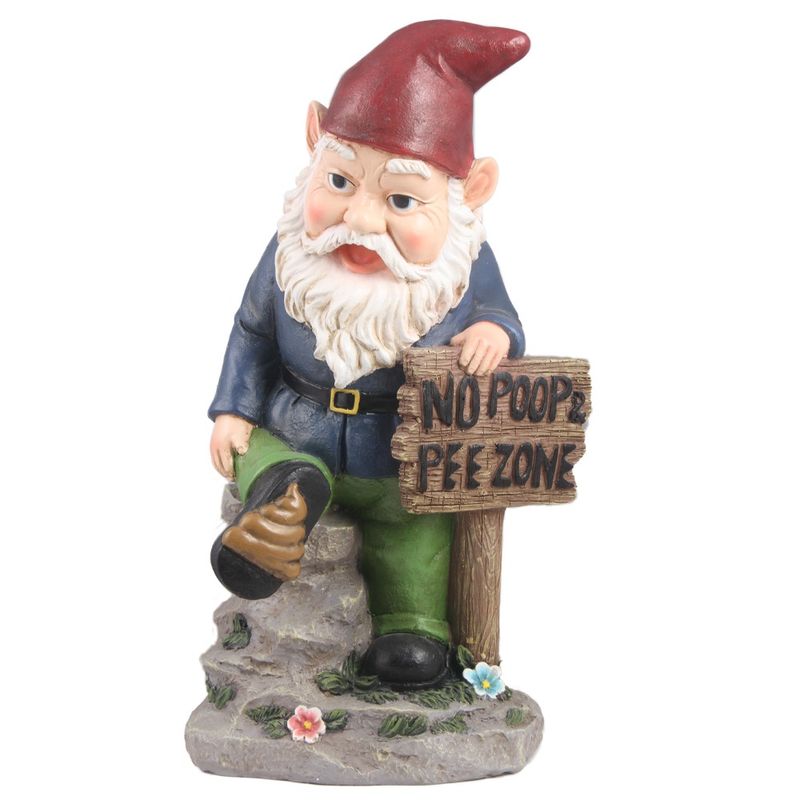 75616-01 - GNOME WITH SIGN / 16" H