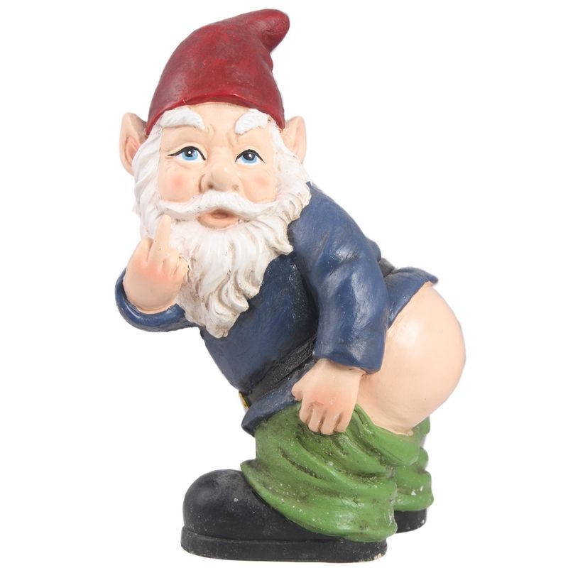 75616-02 - GNOME MOONING / 10.25" H