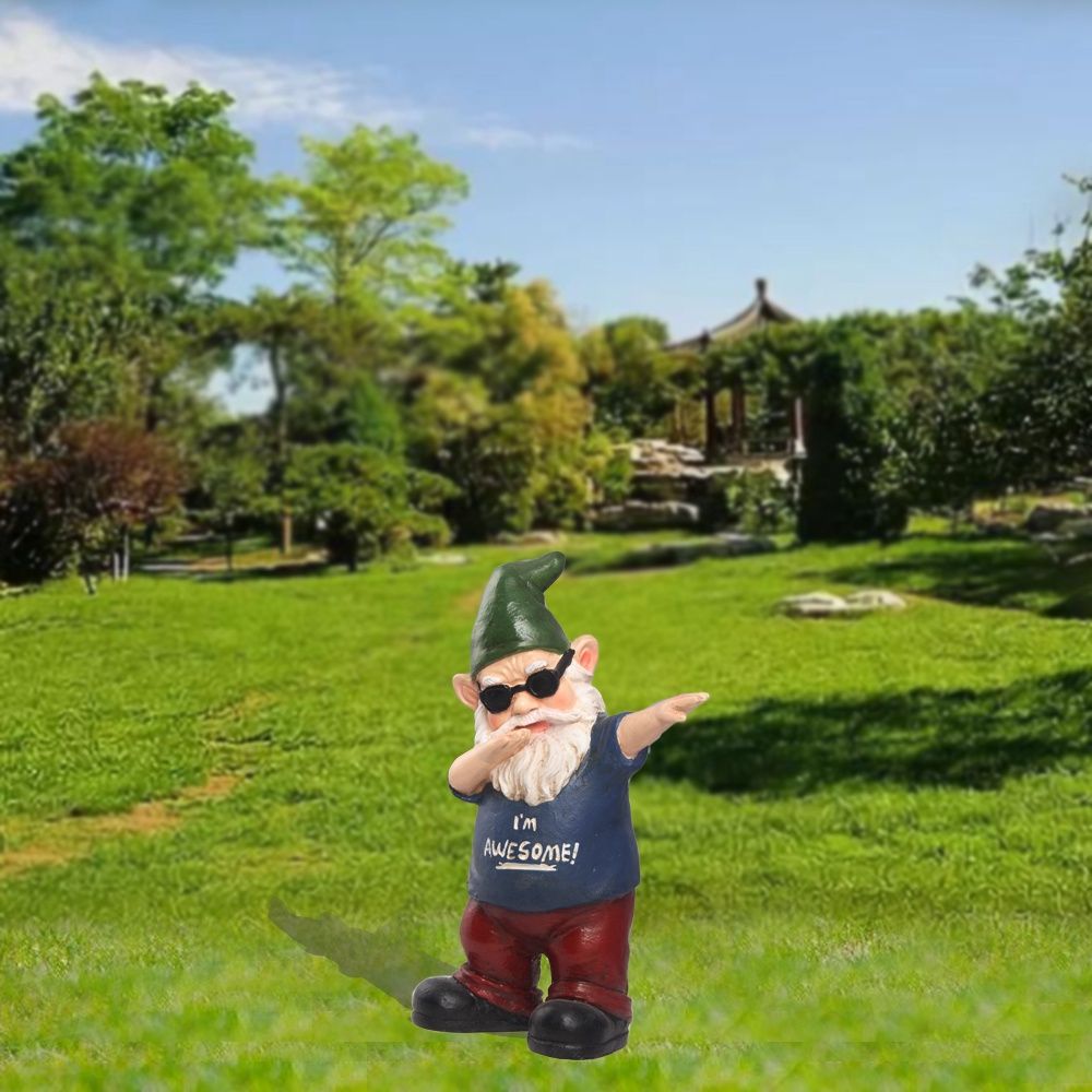 75616-04 - GNOME ICONINC DABBING / 11&quot; H