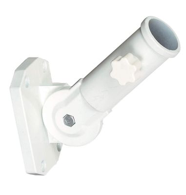 CS60731 - ALUMINUM FLAG BRACKET - ADJUSTABLE/WHITE