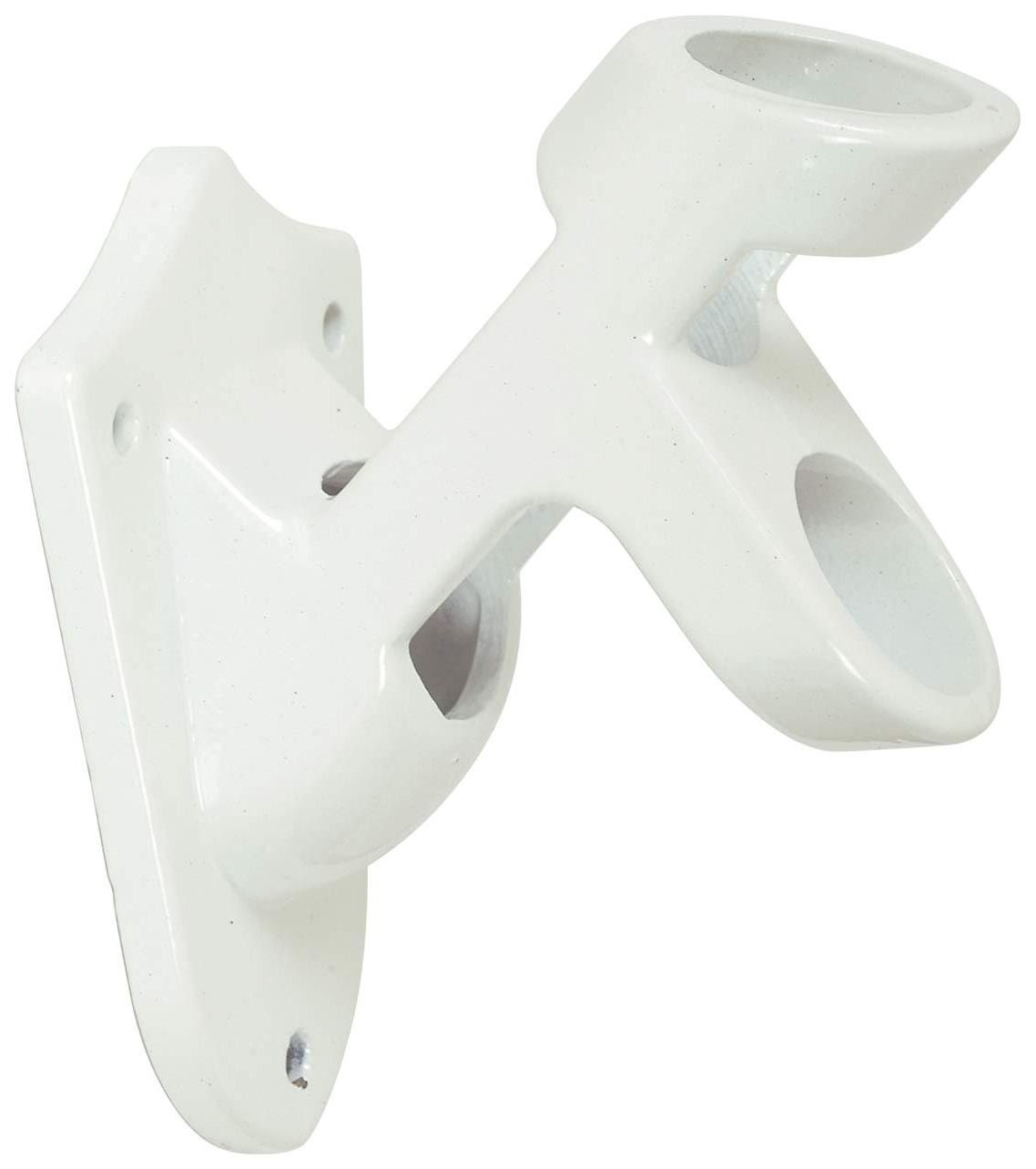 CS60757 - ALUMINUM FLAG BRACKET - 2 POSITION/WHITE