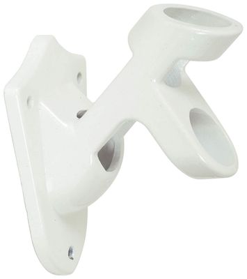 CS60757 - ALUMINUM FLAG BRACKET - 2 POSITION/WHITE