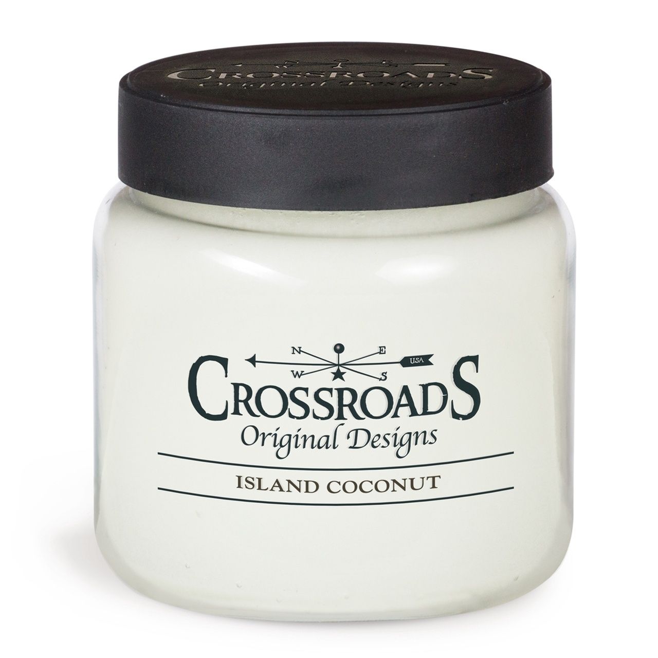 IC16 - ISLAND COCONUT - 16 OZ. JAR