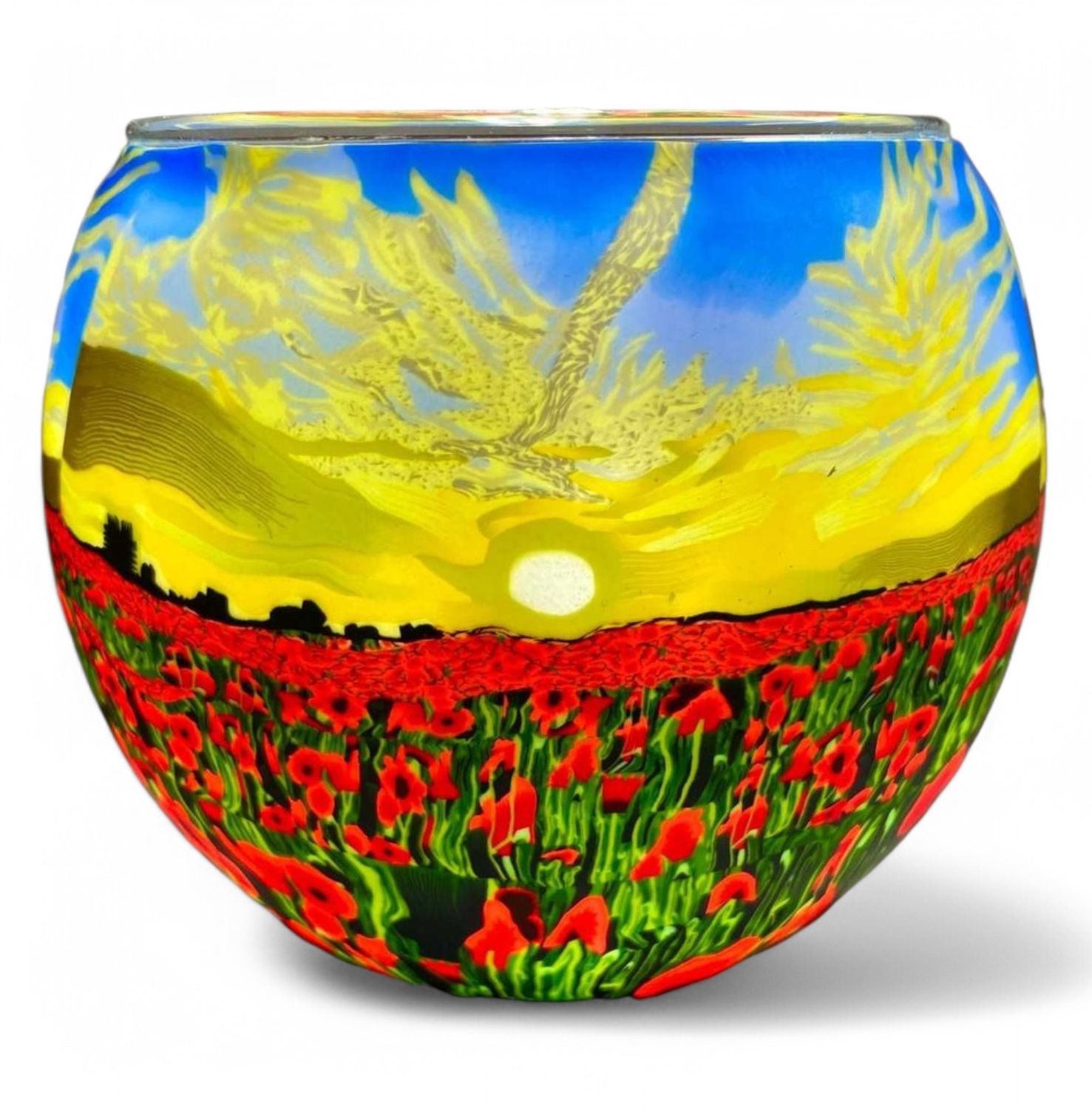 240240 - BENAYA LIGHT GLASS - POPPY SUNRISE