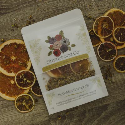 01-010-0003 - STOVETOP POTPOURRI SIMMER MIX - BE GOLDEN