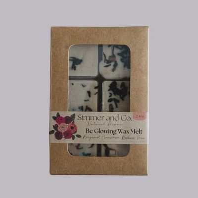 01-020-0002	 - BOTANICAL SECENTED SIMMER WAX MELT - BE GLOWING