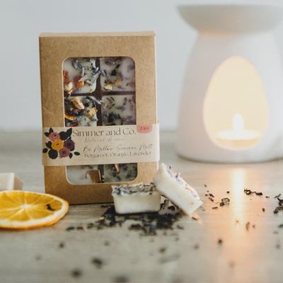 01-020-0003 - BOTANICAL SECENTED SIMMER WAX MELT - BE MELLOW