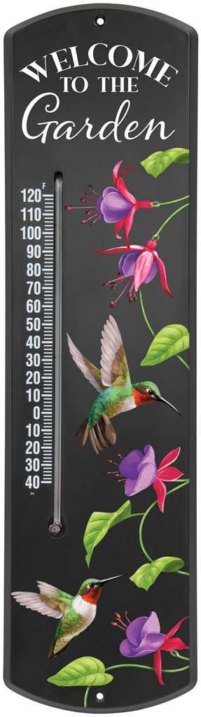 CS27545 - THERMOMETER - WELCOME TO THE GARDEN