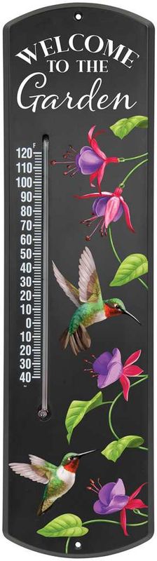 CS27545 - THERMOMETER - WELCOME TO THE GARDEN