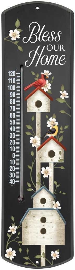CS27550 - THERMOMETER - BLESS OUR HOME