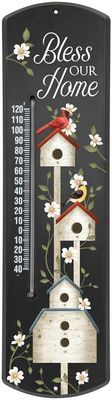 CS27550 - THERMOMETER - BLESS OUR HOME