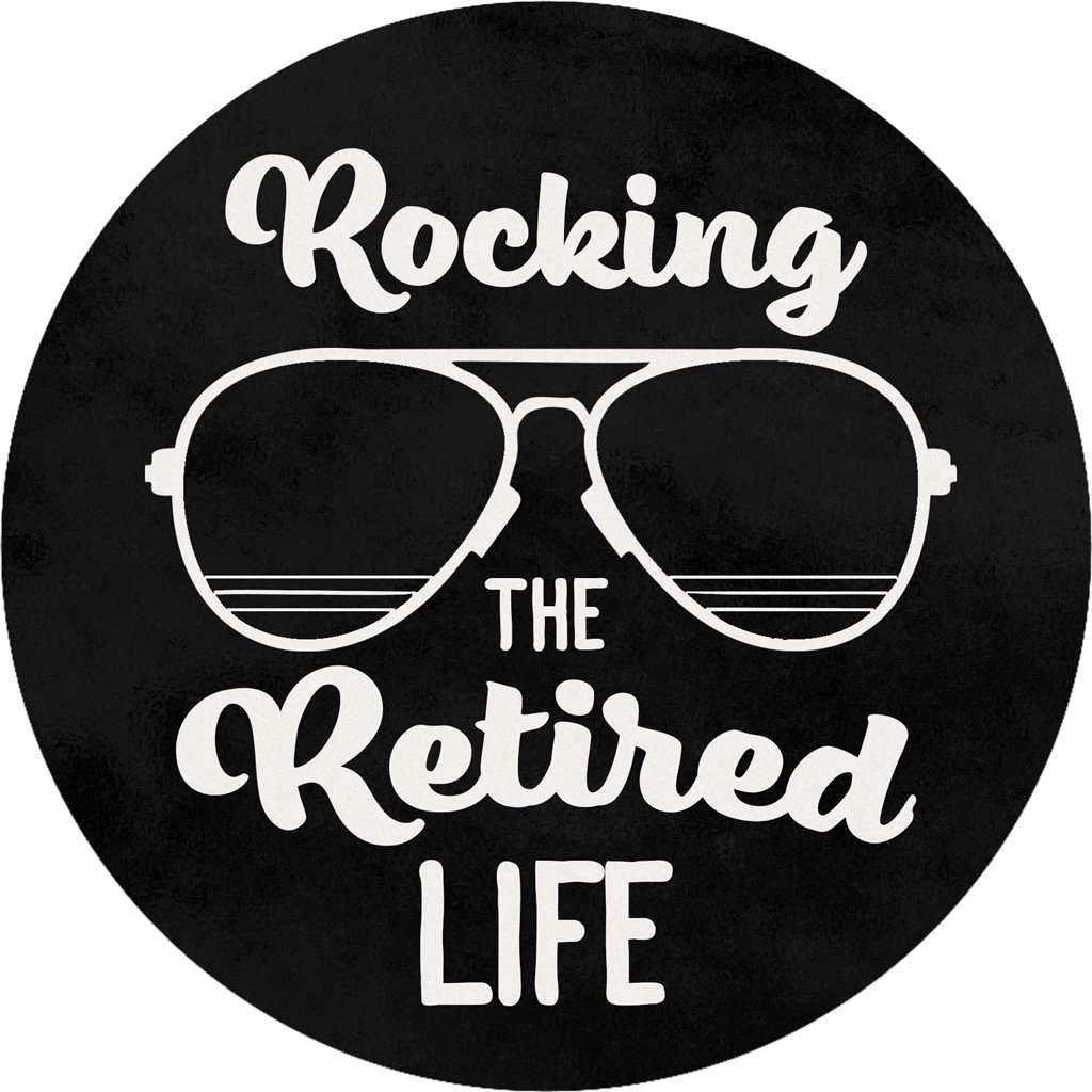 CSCC27850 - CAR COASTER - ROCKING THE RETIRED LIFE