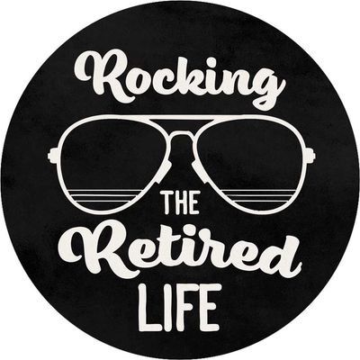 CSCC27850 - CAR COASTER - ROCKING THE RETIRED LIFE