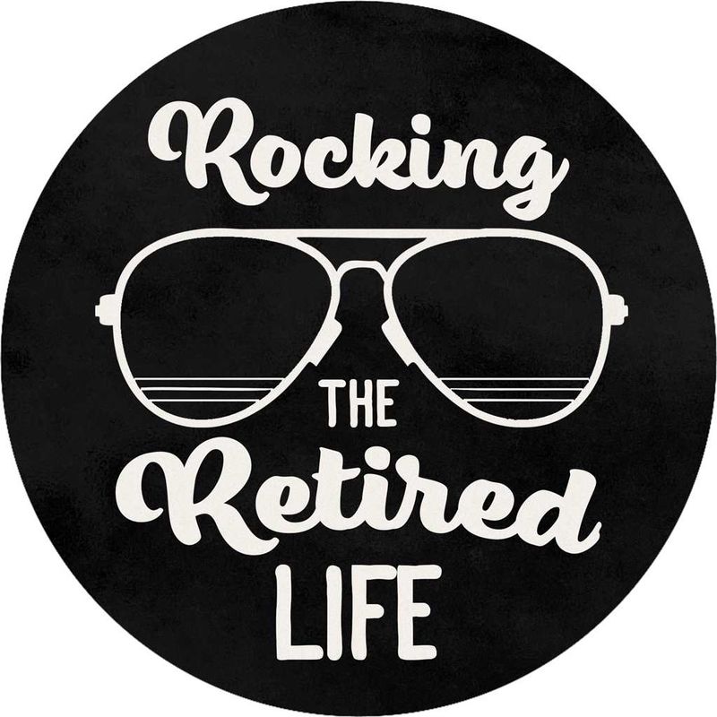 CSCC27850 - CAR COASTER - ROCKING THE RETIRED LIFE