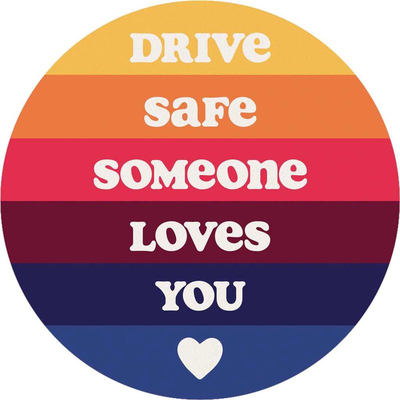CSCC27840 - CAR COASTER - DRIVE SAFE