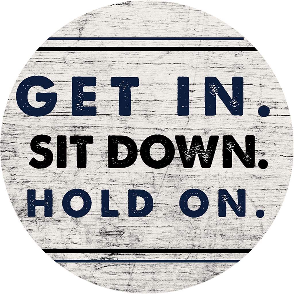 CSCC74494 - CAR COASTER - BUCKLE UP