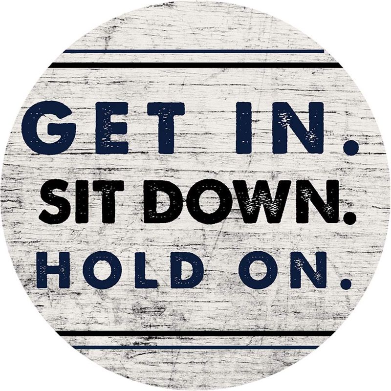CSCC74494 - CAR COASTER - BUCKLE UP