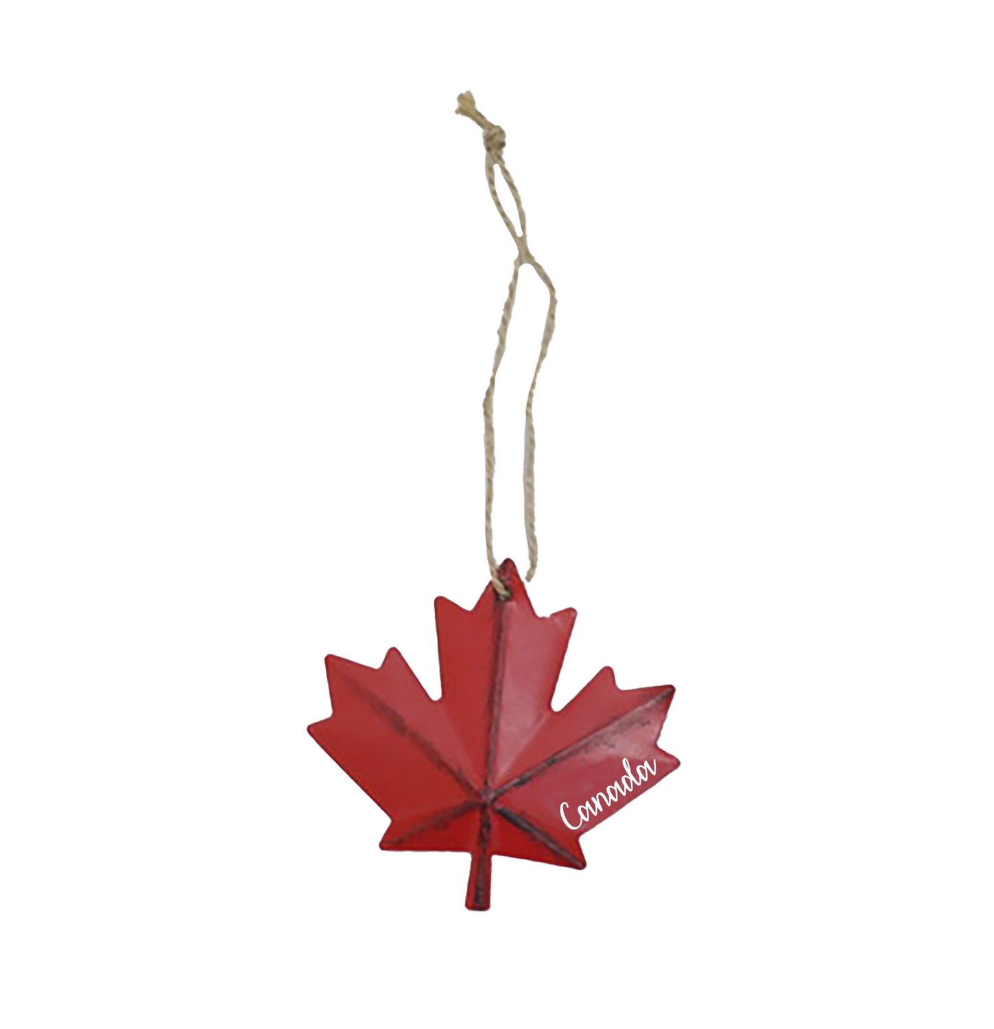 22981 - MAPLE LEAF CANADA ORNAMENT