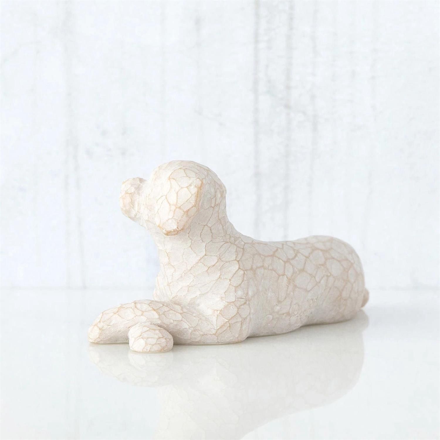 DD27790 - LOVE MY DOG LAYING (LIGHT) / 1.0&quot; H