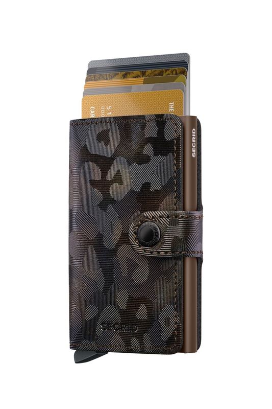 MJu / XMINIWALLET - JUNGLE BROWN