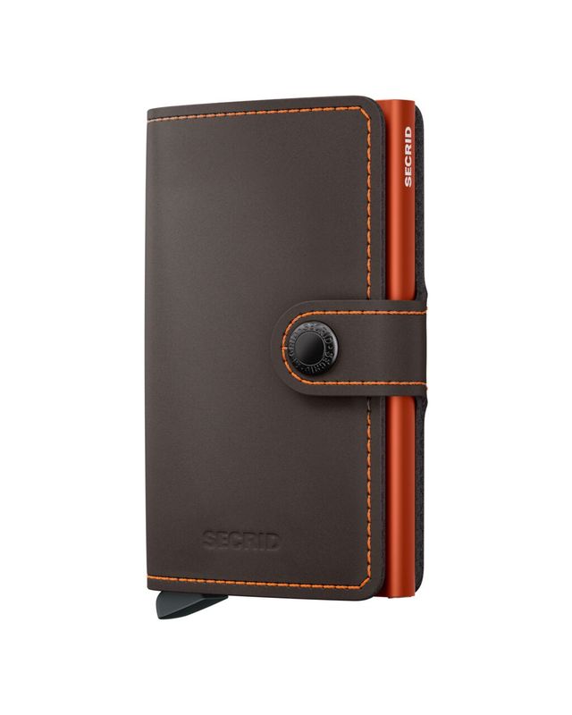 MM / MINIWALLET - MATTE TRUFFLE ORANGE