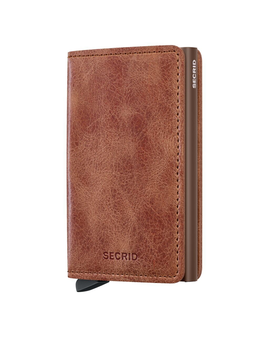 SV / SLIMWALLET - VINTAGE COGNAC/BROWN