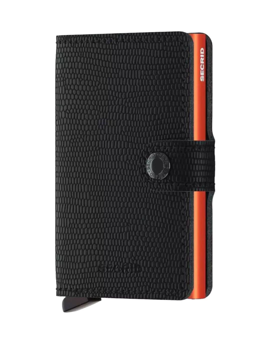 MRa / MINIWALLET - RANGO BLACK - ORANGE